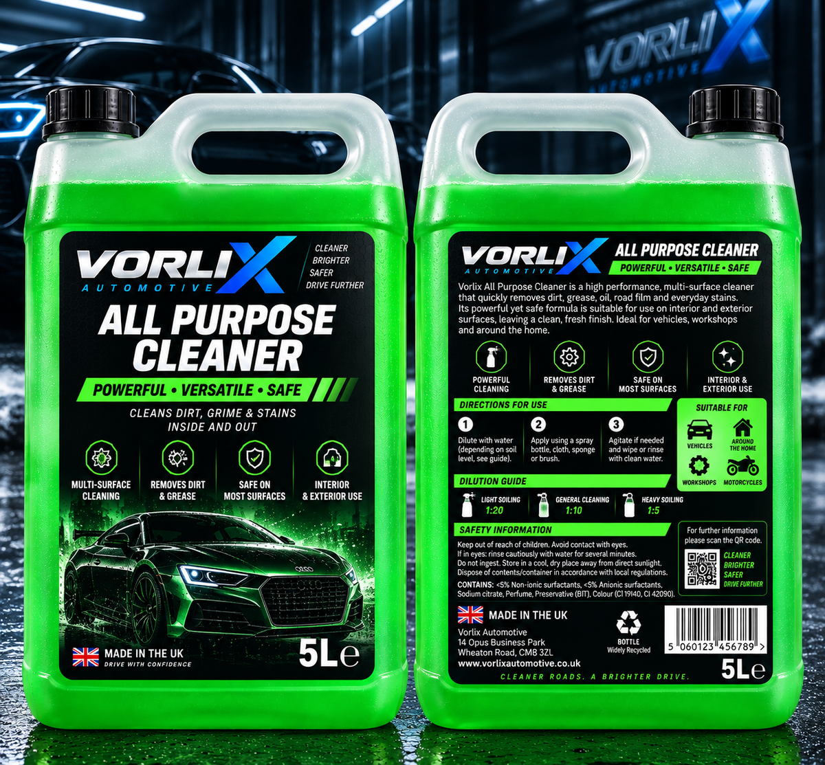 VorliX Automotive All Purpose Cleaner 5 Litres