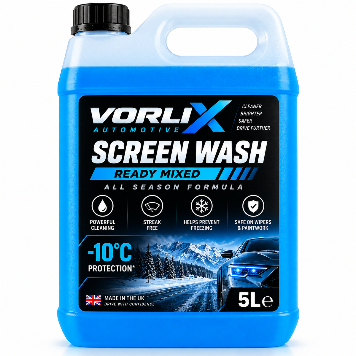VorliX Automotive Screen Wash 5 Litres