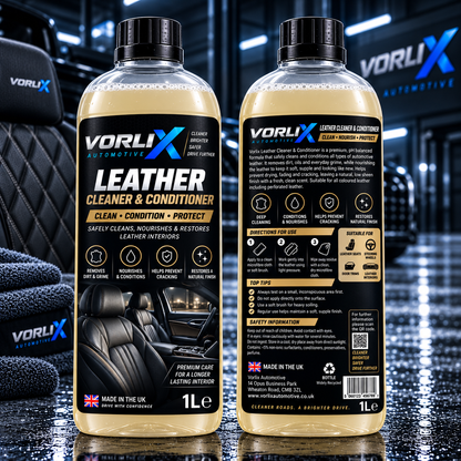 VorliX Automotive Leather Cleaner & Conditioner 1 Litre