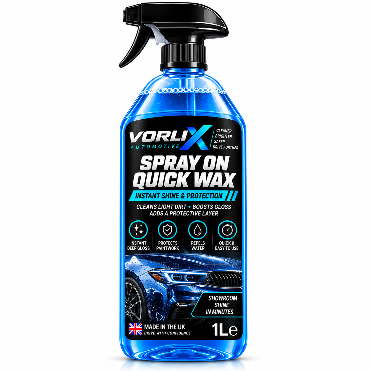 VorliX Automotive Quick Spray Wax 1 Litre