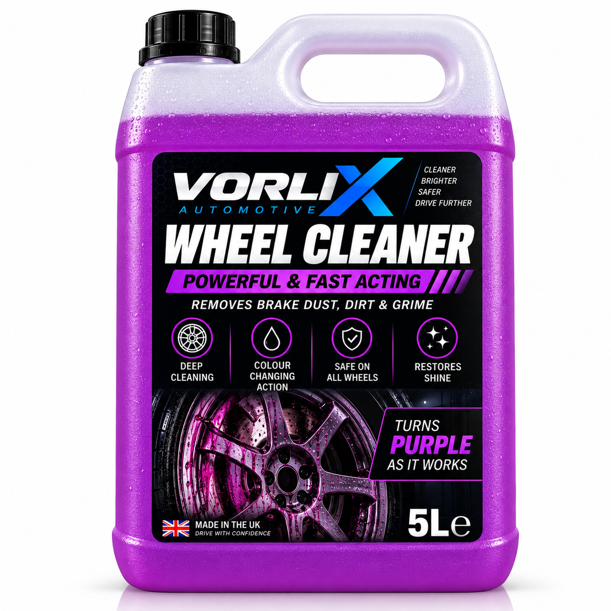 VorliX Automotive Reactive Wheel Cleaner 5 Litres
